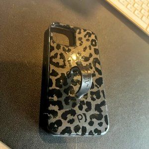 Black Leopard Loopy Case